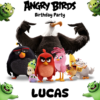 Angry Birds Birthday Invitation